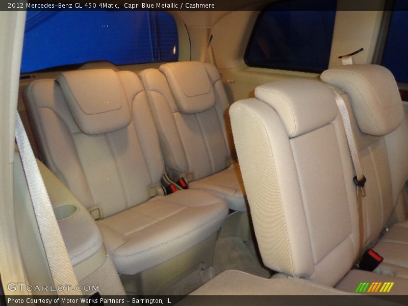 Capri Blue Metallic / Cashmere 2012 Mercedes-Benz GL 450 4Matic