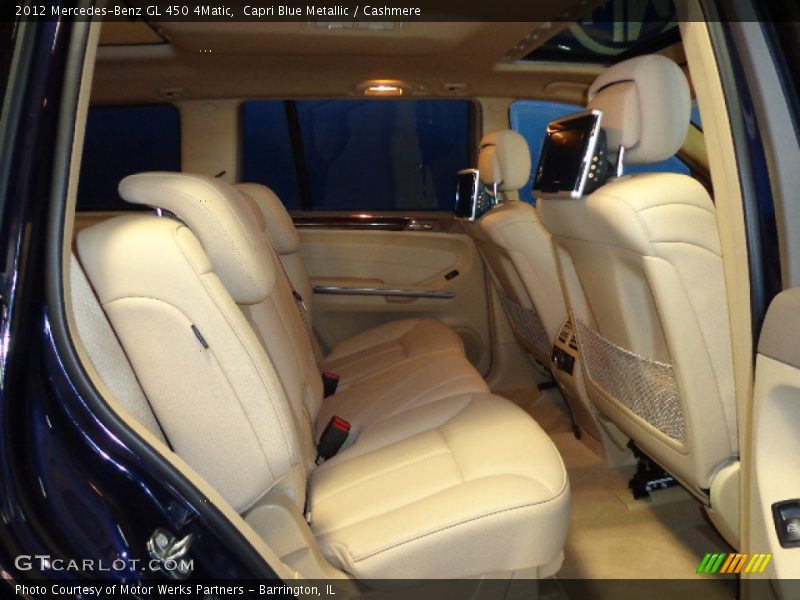 Capri Blue Metallic / Cashmere 2012 Mercedes-Benz GL 450 4Matic