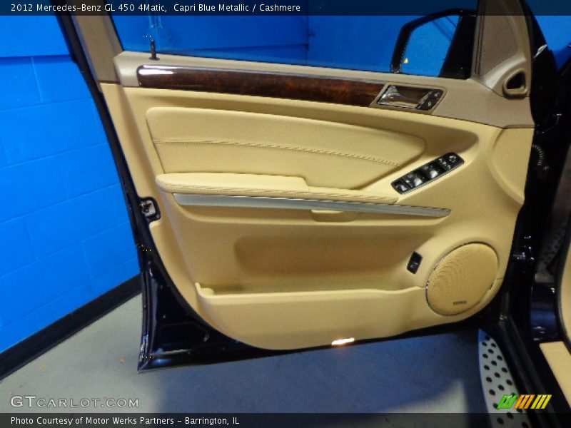 Capri Blue Metallic / Cashmere 2012 Mercedes-Benz GL 450 4Matic