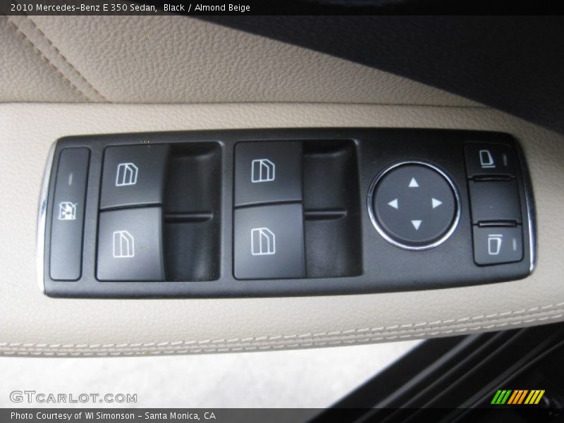 Black / Almond Beige 2010 Mercedes-Benz E 350 Sedan