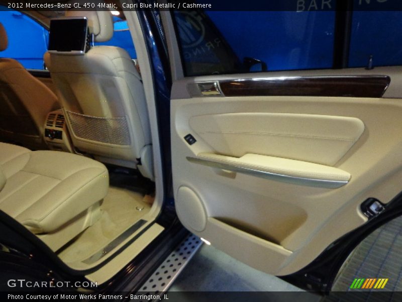 Capri Blue Metallic / Cashmere 2012 Mercedes-Benz GL 450 4Matic