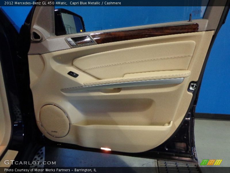 Capri Blue Metallic / Cashmere 2012 Mercedes-Benz GL 450 4Matic