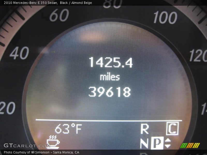 Black / Almond Beige 2010 Mercedes-Benz E 350 Sedan