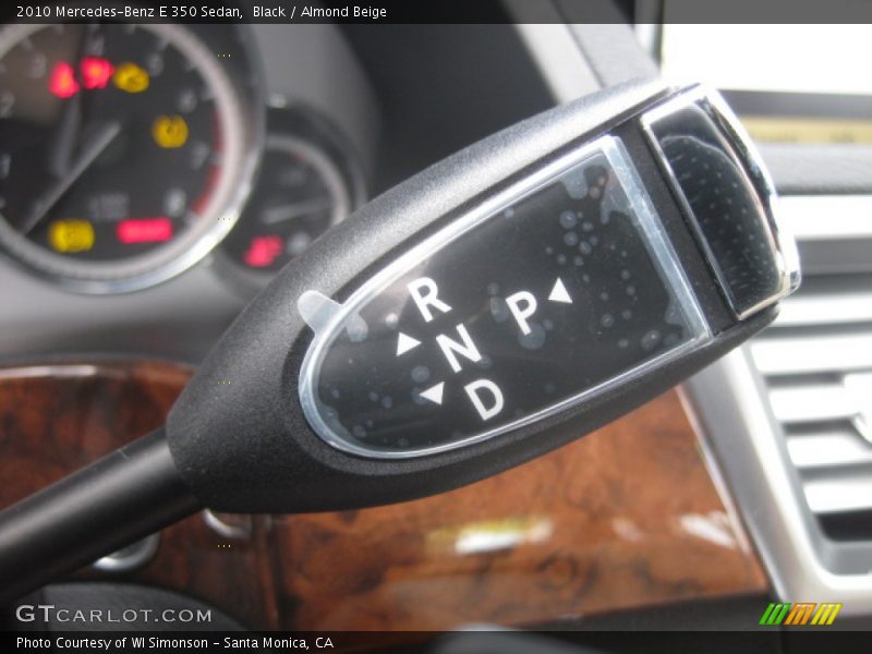 Black / Almond Beige 2010 Mercedes-Benz E 350 Sedan