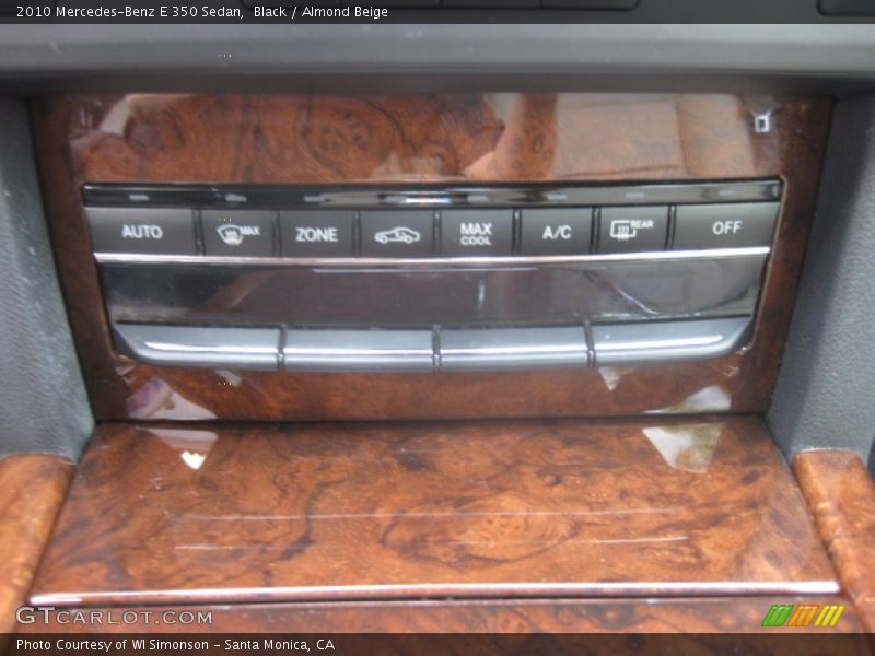 Black / Almond Beige 2010 Mercedes-Benz E 350 Sedan