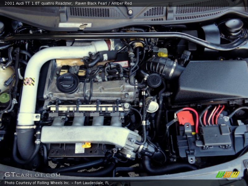  2001 TT 1.8T quattro Roadster Engine - 1.8 Liter Turbocharged DOHC 20-Valve 4 Cylinder