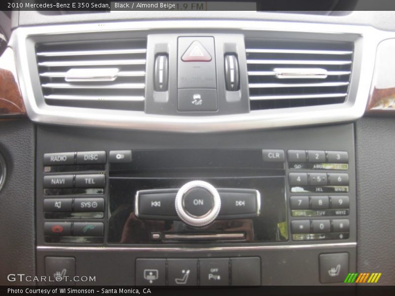 Black / Almond Beige 2010 Mercedes-Benz E 350 Sedan