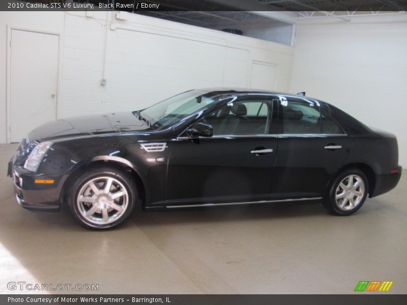 Black Raven / Ebony 2010 Cadillac STS V6 Luxury