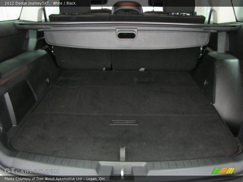 White / Black 2012 Dodge Journey SXT