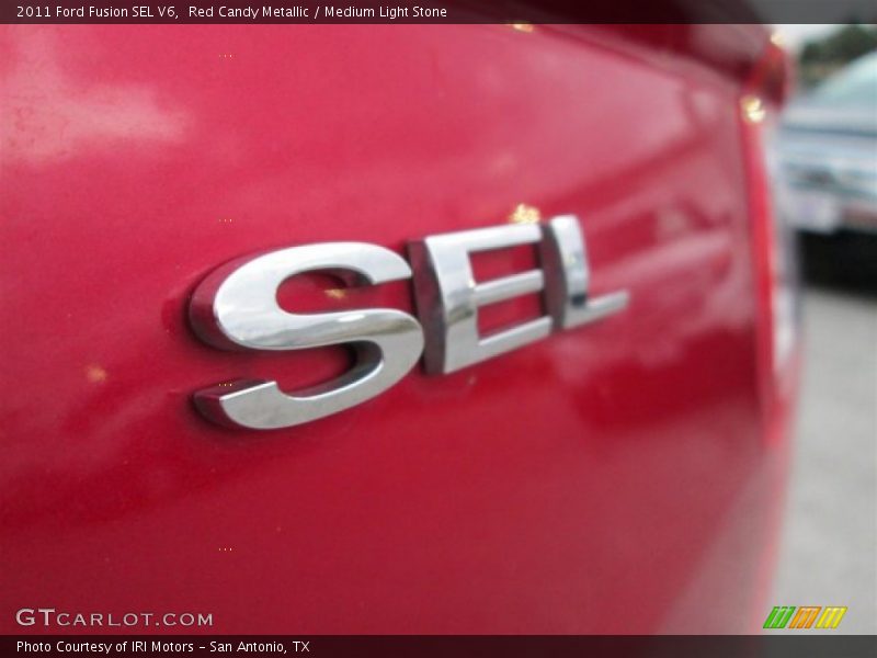 Red Candy Metallic / Medium Light Stone 2011 Ford Fusion SEL V6