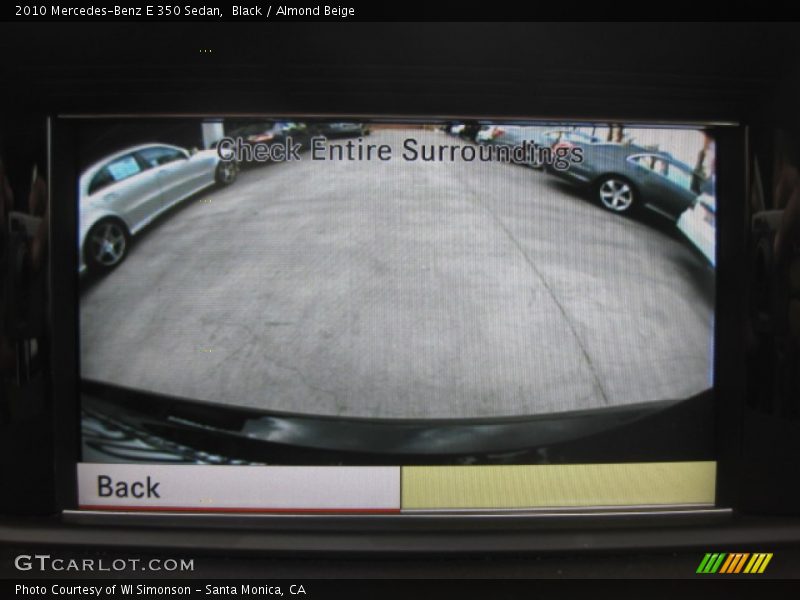 Black / Almond Beige 2010 Mercedes-Benz E 350 Sedan
