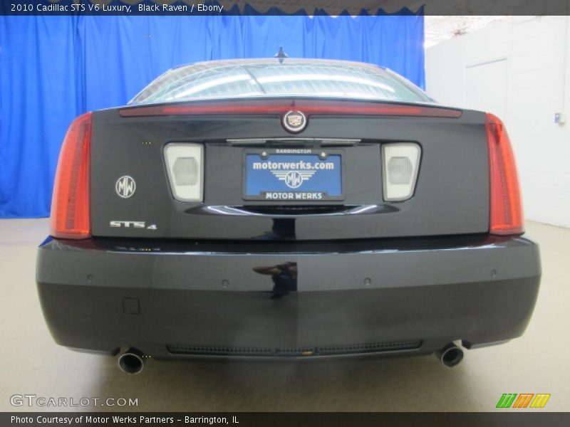 Black Raven / Ebony 2010 Cadillac STS V6 Luxury