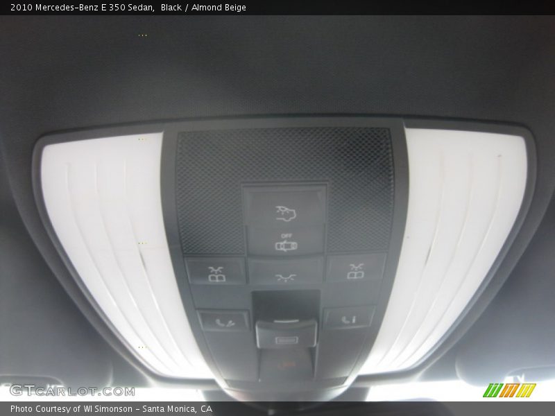 Black / Almond Beige 2010 Mercedes-Benz E 350 Sedan