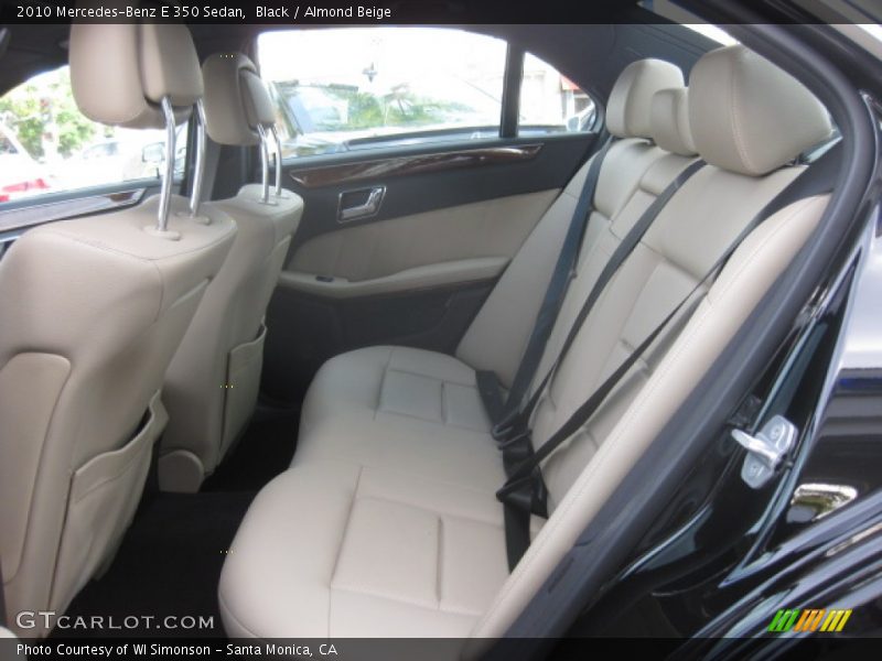 Black / Almond Beige 2010 Mercedes-Benz E 350 Sedan