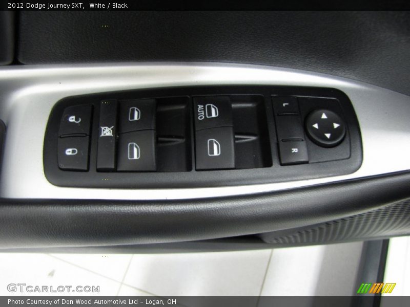 White / Black 2012 Dodge Journey SXT
