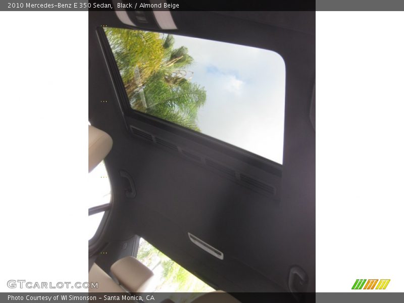 Black / Almond Beige 2010 Mercedes-Benz E 350 Sedan