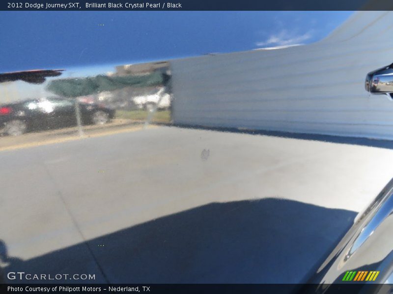 Brilliant Black Crystal Pearl / Black 2012 Dodge Journey SXT