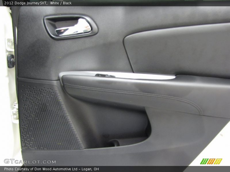 White / Black 2012 Dodge Journey SXT