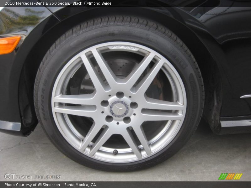 Black / Almond Beige 2010 Mercedes-Benz E 350 Sedan