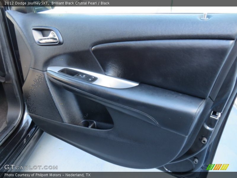 Brilliant Black Crystal Pearl / Black 2012 Dodge Journey SXT