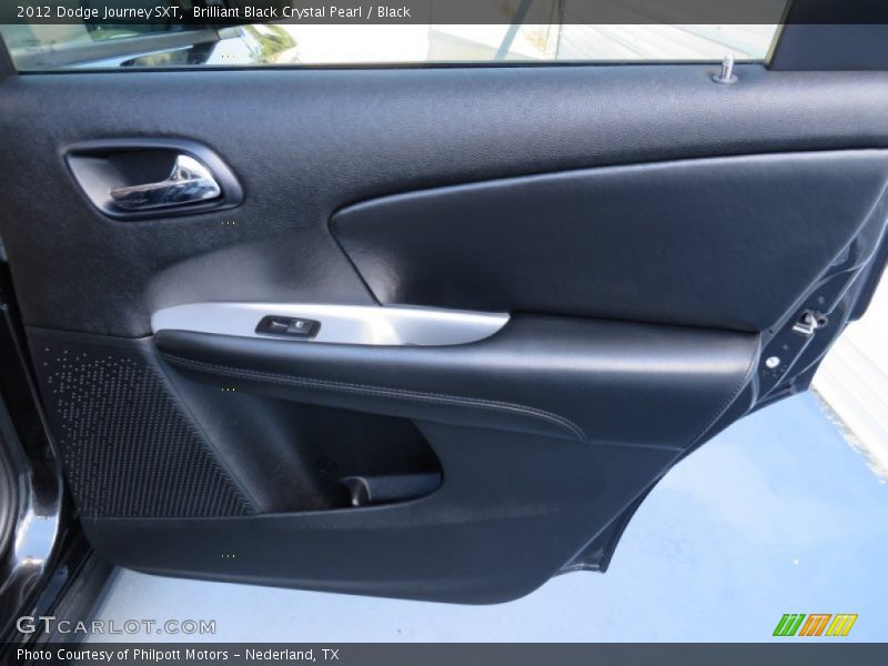 Brilliant Black Crystal Pearl / Black 2012 Dodge Journey SXT