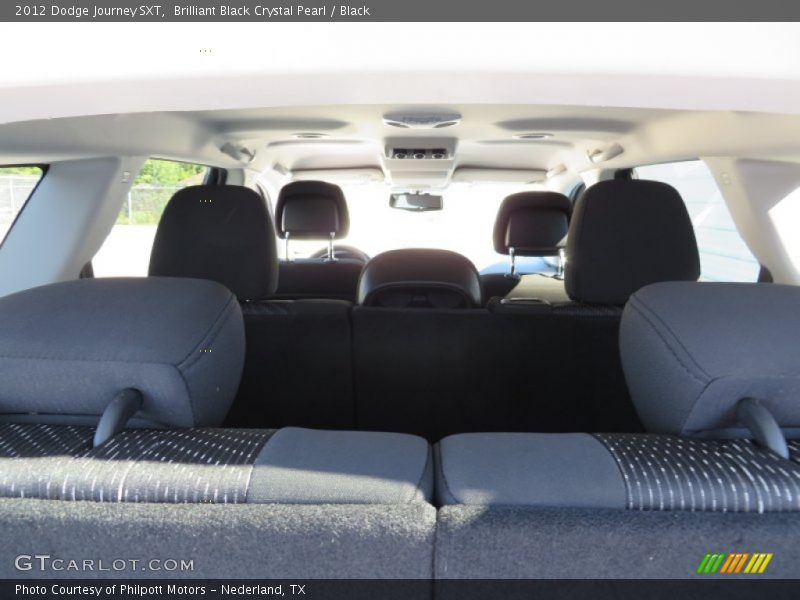 Brilliant Black Crystal Pearl / Black 2012 Dodge Journey SXT