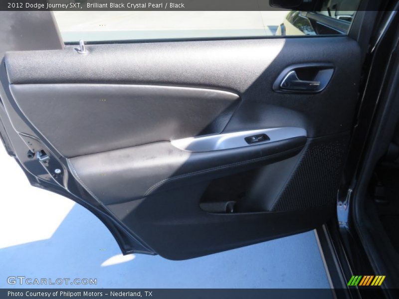 Brilliant Black Crystal Pearl / Black 2012 Dodge Journey SXT