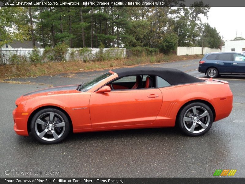  2012 Camaro SS/RS Convertible Inferno Orange Metallic