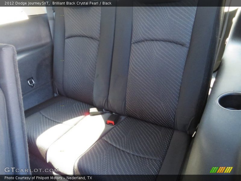 Brilliant Black Crystal Pearl / Black 2012 Dodge Journey SXT