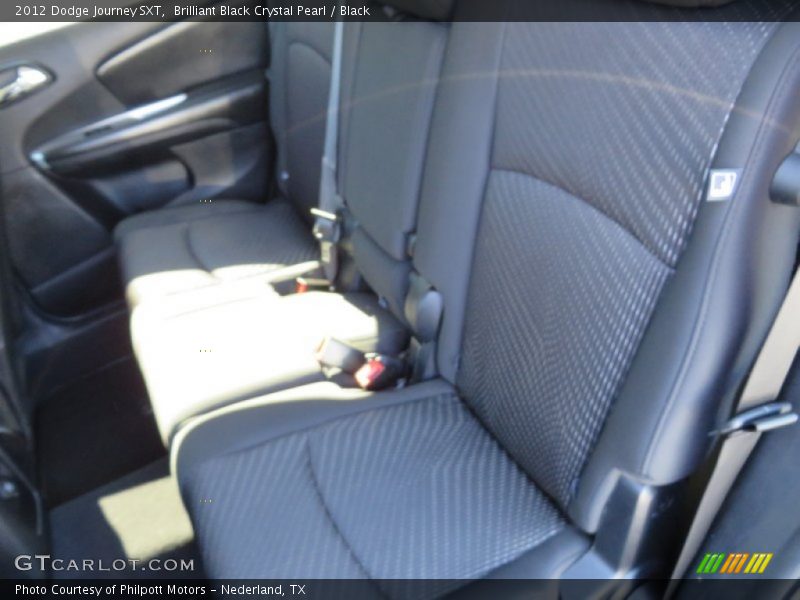 Brilliant Black Crystal Pearl / Black 2012 Dodge Journey SXT
