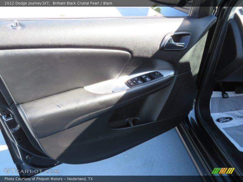 Brilliant Black Crystal Pearl / Black 2012 Dodge Journey SXT