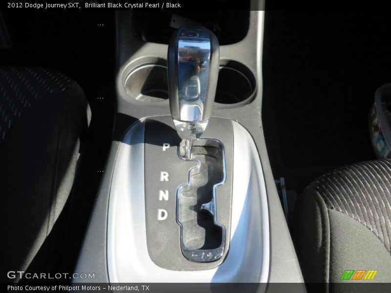 Brilliant Black Crystal Pearl / Black 2012 Dodge Journey SXT