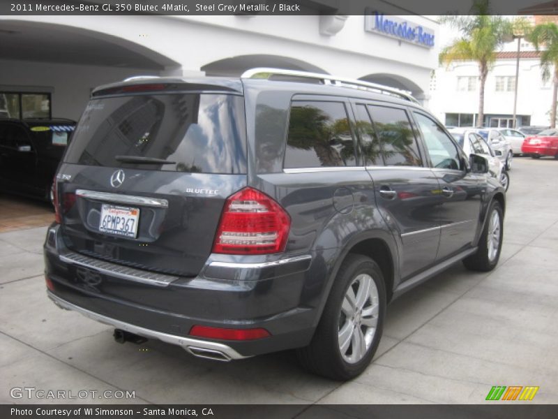 Steel Grey Metallic / Black 2011 Mercedes-Benz GL 350 Blutec 4Matic