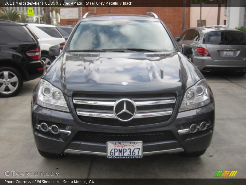 Steel Grey Metallic / Black 2011 Mercedes-Benz GL 350 Blutec 4Matic