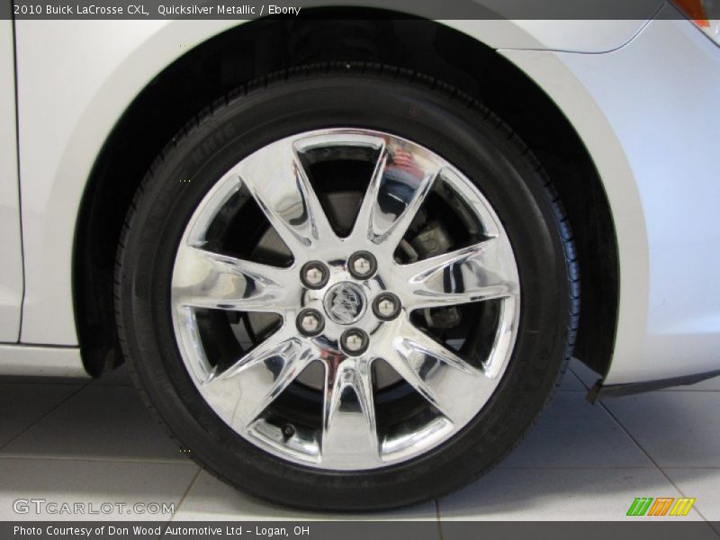 Quicksilver Metallic / Ebony 2010 Buick LaCrosse CXL