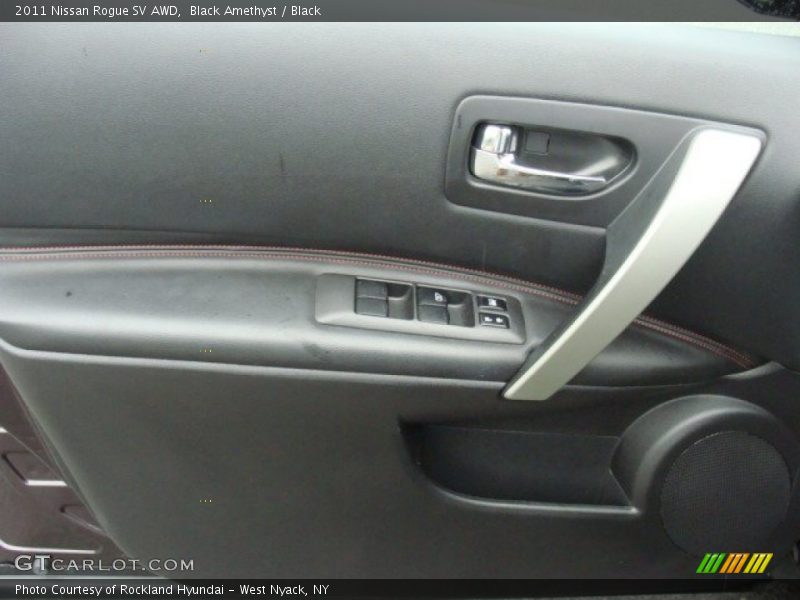 Black Amethyst / Black 2011 Nissan Rogue SV AWD