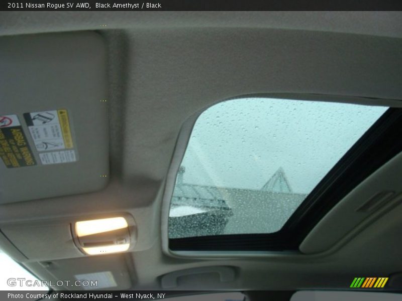 Black Amethyst / Black 2011 Nissan Rogue SV AWD