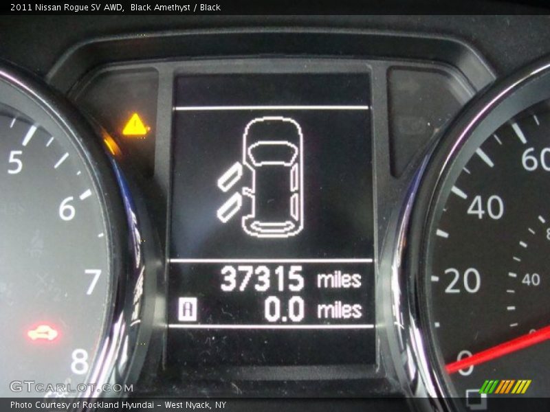Black Amethyst / Black 2011 Nissan Rogue SV AWD