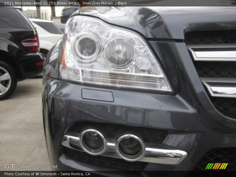 Steel Grey Metallic / Black 2011 Mercedes-Benz GL 350 Blutec 4Matic