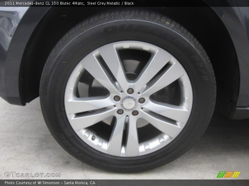 Steel Grey Metallic / Black 2011 Mercedes-Benz GL 350 Blutec 4Matic