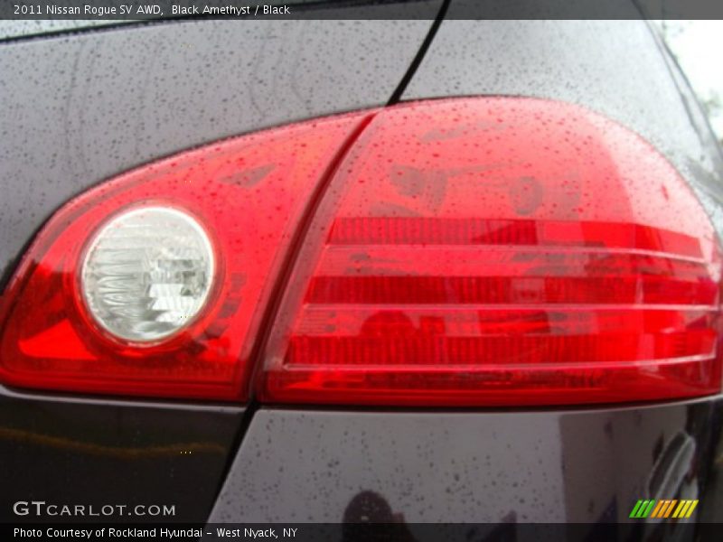 Black Amethyst / Black 2011 Nissan Rogue SV AWD