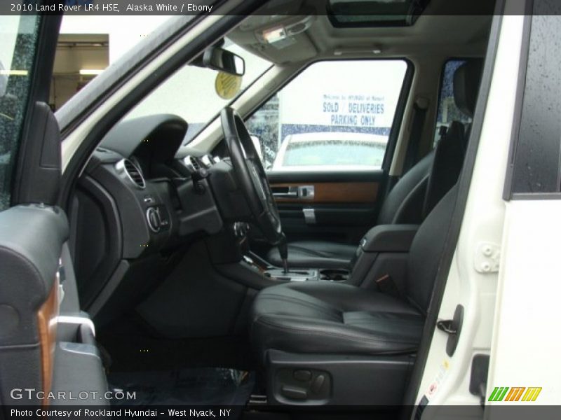 Alaska White / Ebony 2010 Land Rover LR4 HSE