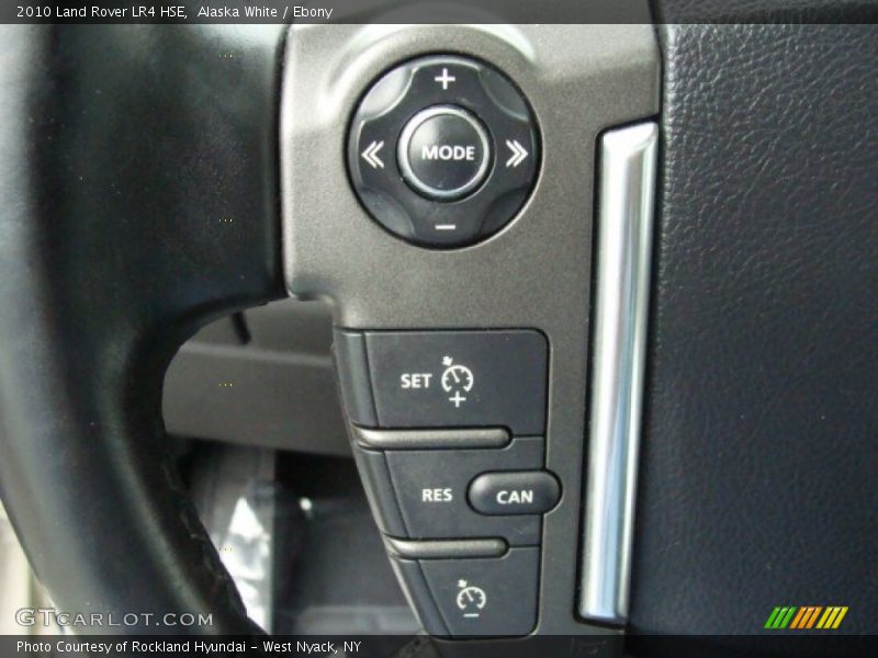 Alaska White / Ebony 2010 Land Rover LR4 HSE