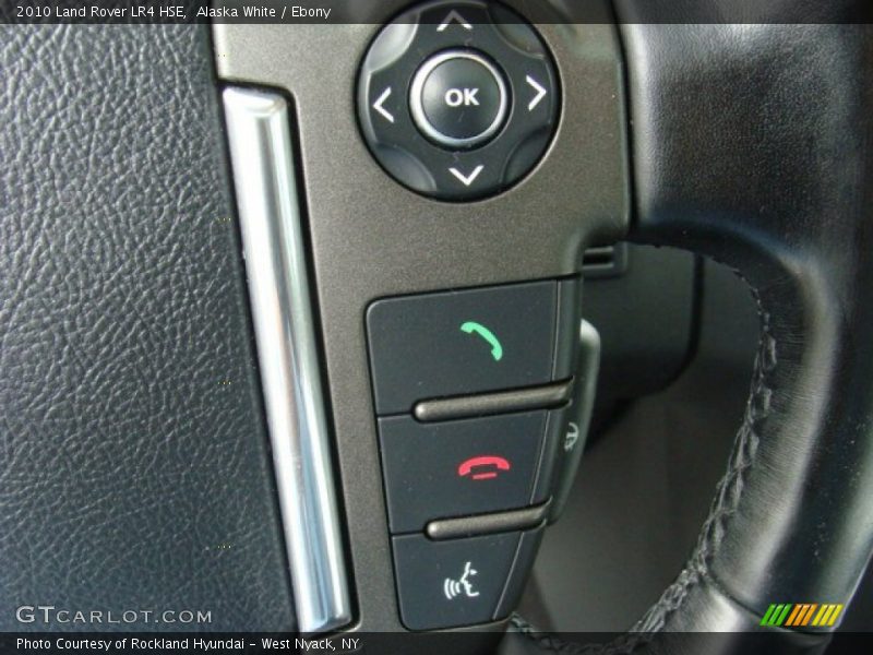 Alaska White / Ebony 2010 Land Rover LR4 HSE