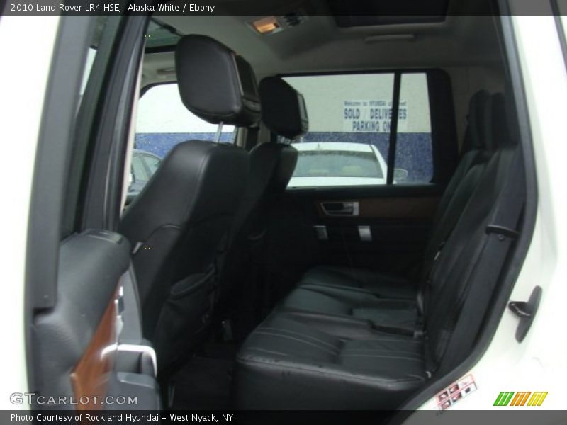 Alaska White / Ebony 2010 Land Rover LR4 HSE