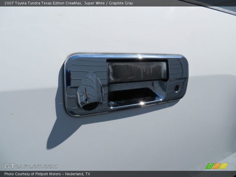 Super White / Graphite Gray 2007 Toyota Tundra Texas Edition CrewMax
