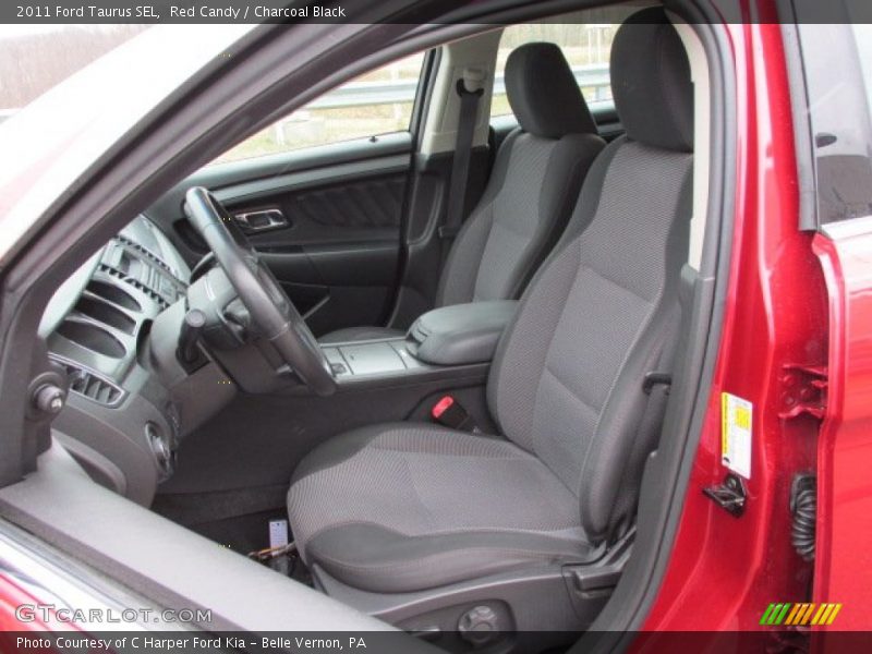 Red Candy / Charcoal Black 2011 Ford Taurus SEL