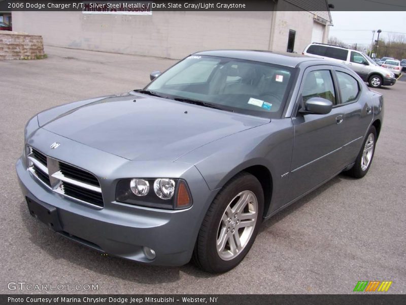 Silver Steel Metallic / Dark Slate Gray/Light Graystone 2006 Dodge Charger R/T
