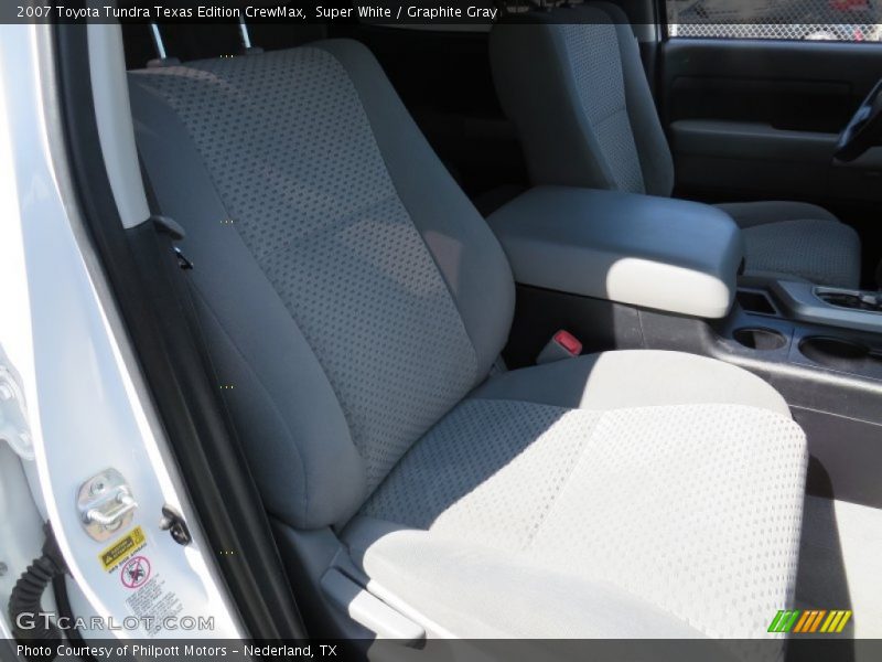 Super White / Graphite Gray 2007 Toyota Tundra Texas Edition CrewMax