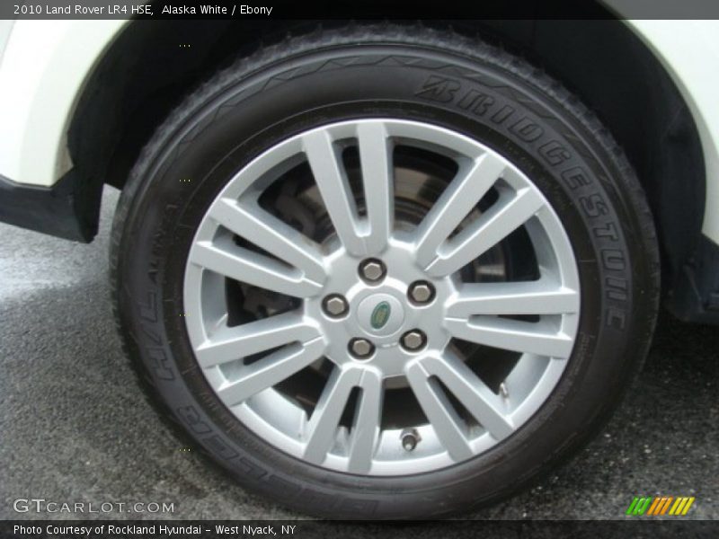 Alaska White / Ebony 2010 Land Rover LR4 HSE